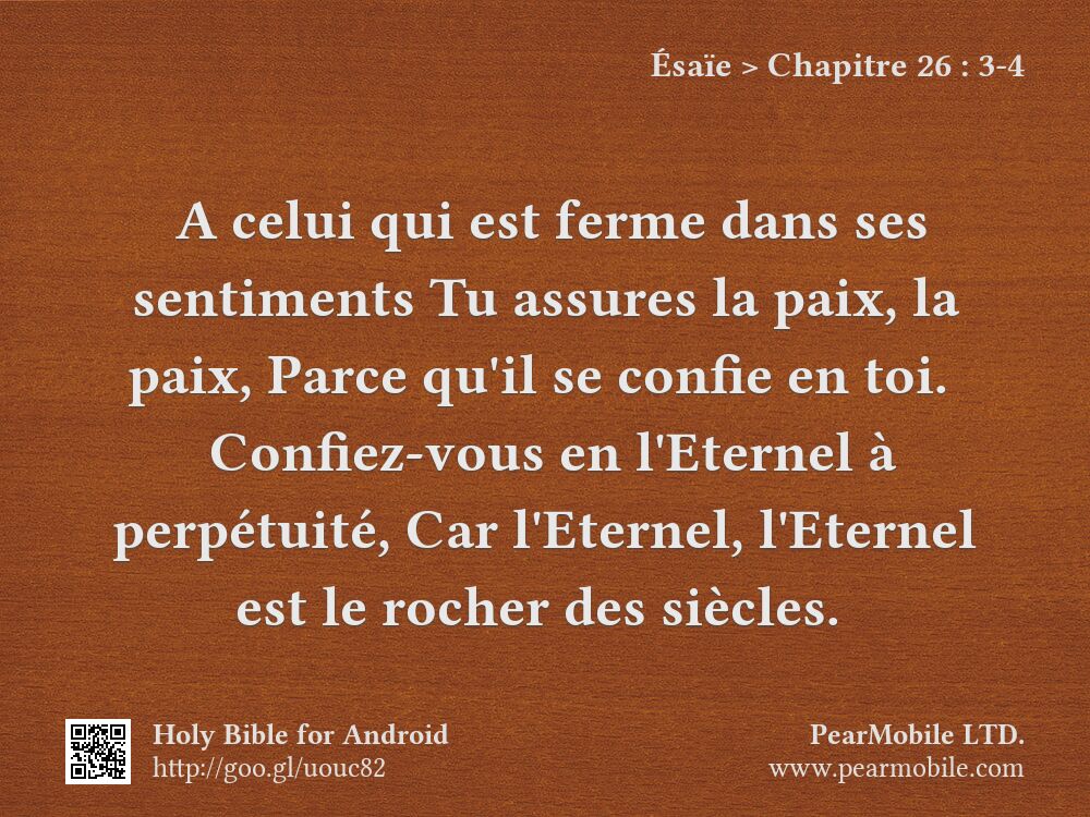 Ésaïe, Chapitre 26:3-4